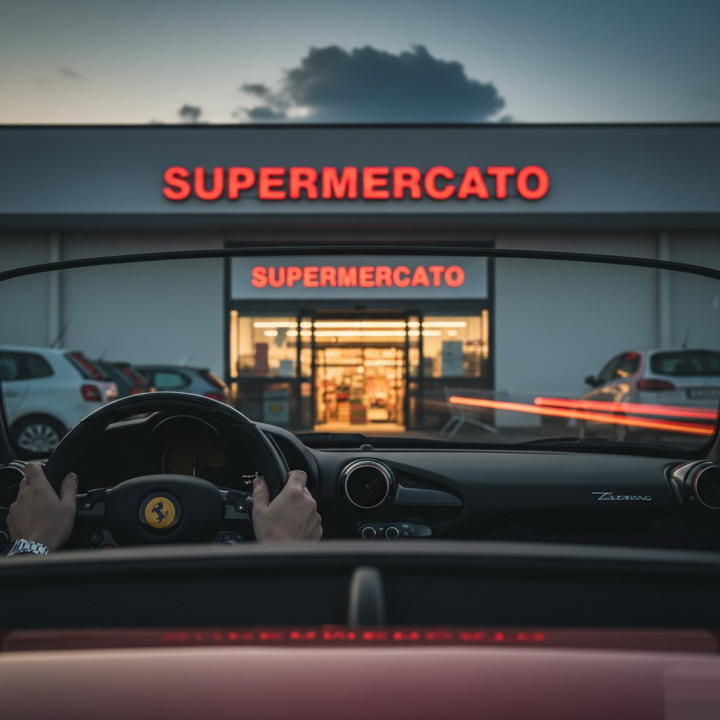 Ferrari al supermercato